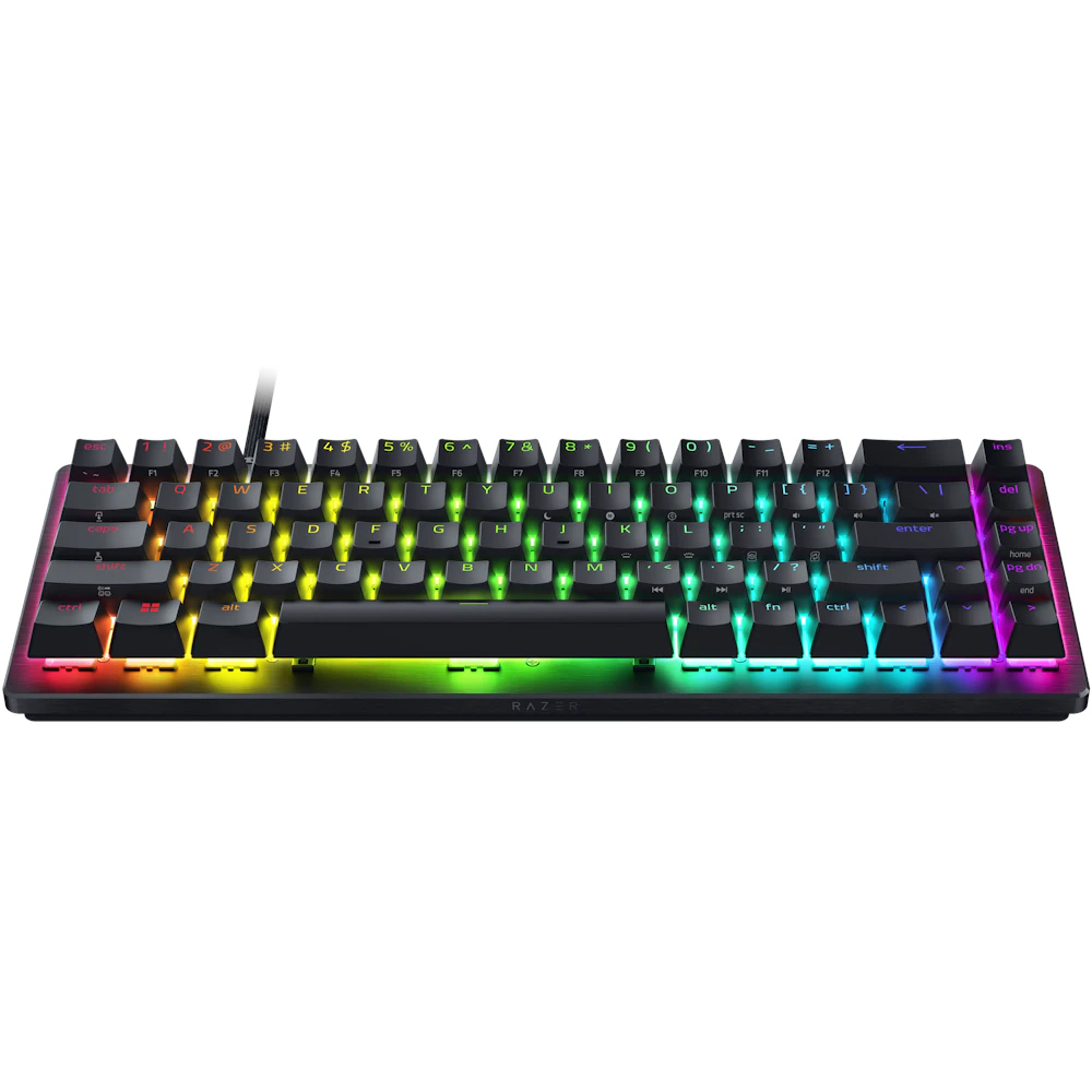 A large main feature product image of Razer Huntsman V3 HE Magnetic Mini 65% 8KHz - Hall Effect Magnetic Esports Keyboard - US Layout