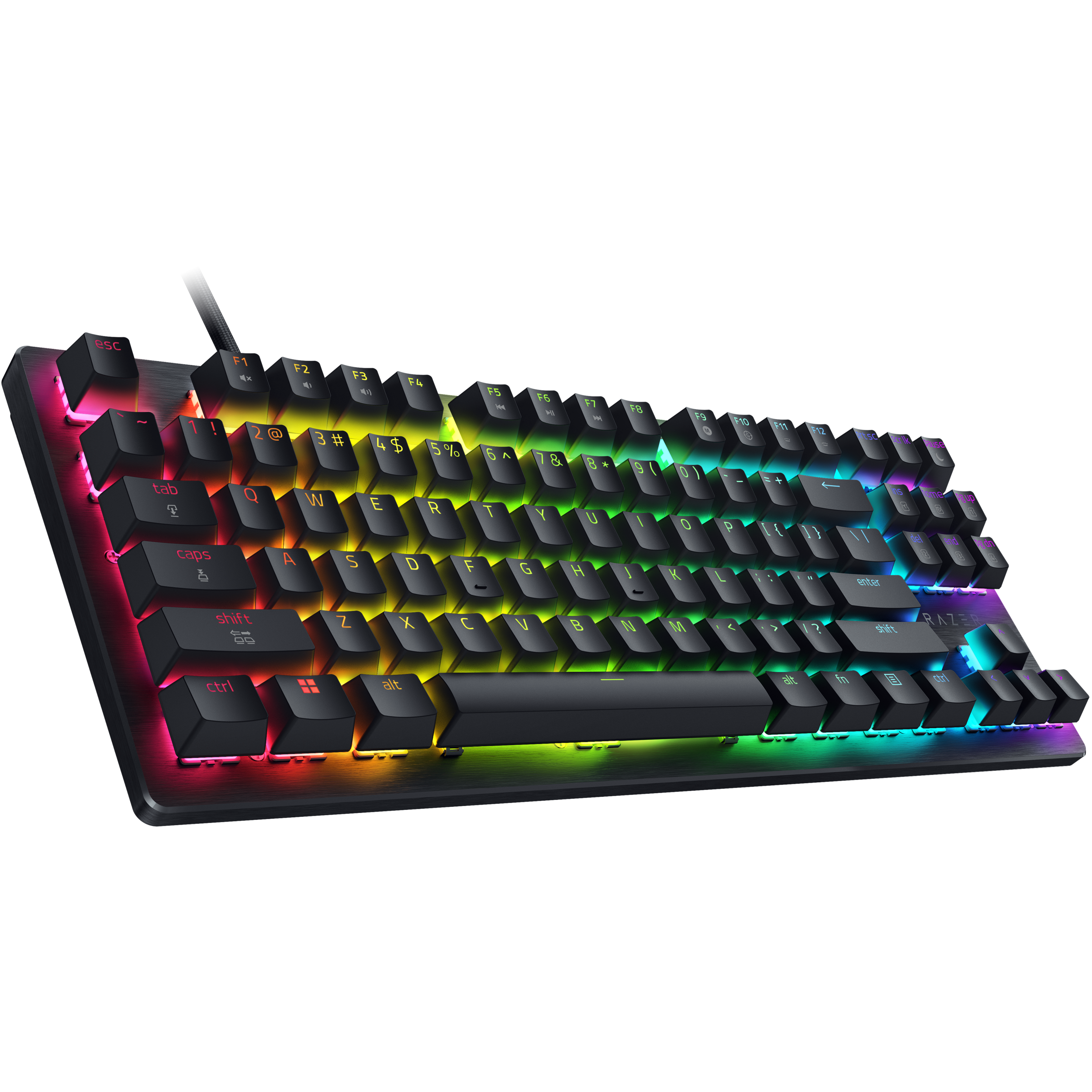 A large main feature product image of Razer Huntsman V3 HE Magnetic Tenkeyless 8KHz - Hall Effect Magnetic Esports Keyboard - US Layout