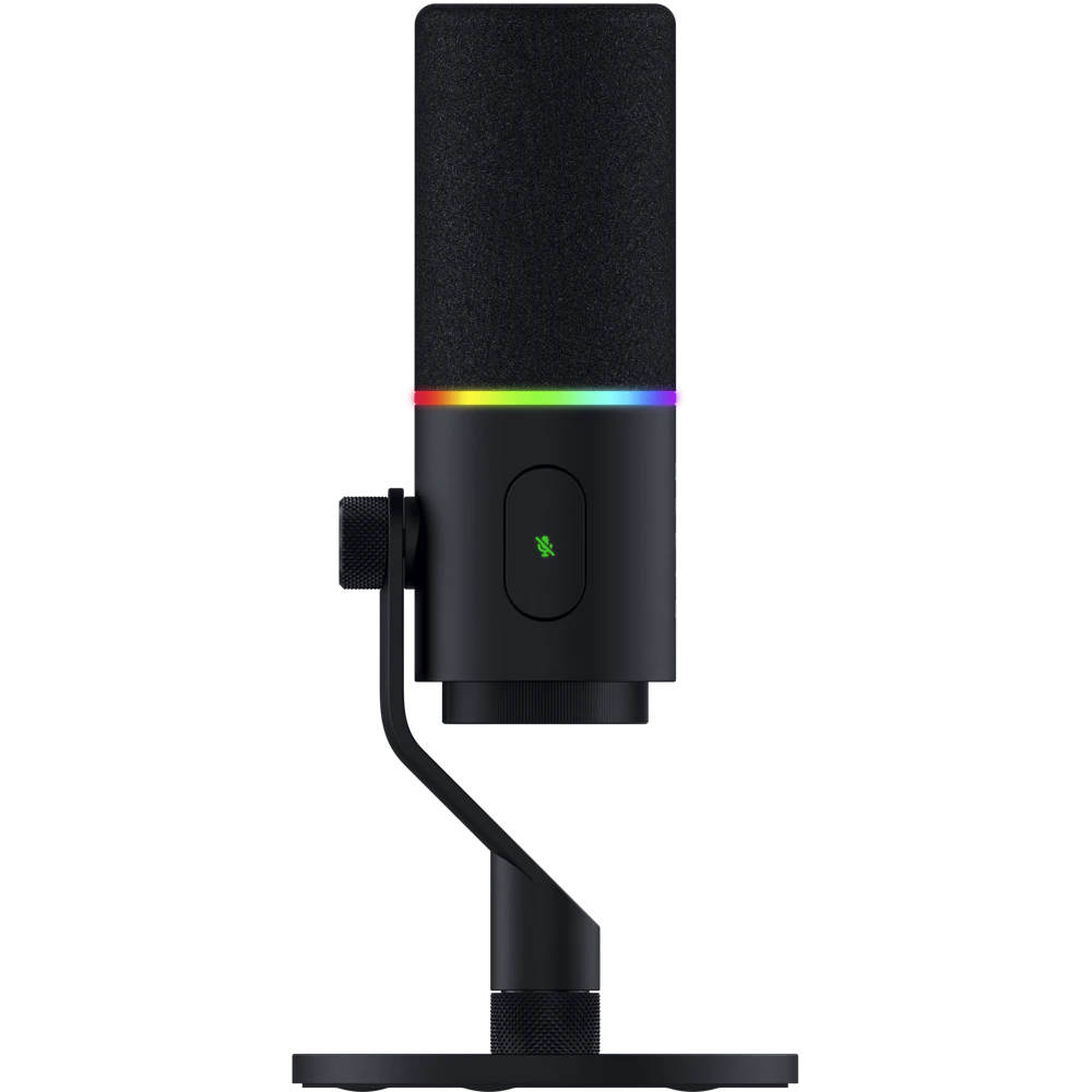 A large main feature product image of Razer Seiren V3 Pro - Professional Dynamic Microphone with USB and XLR Output