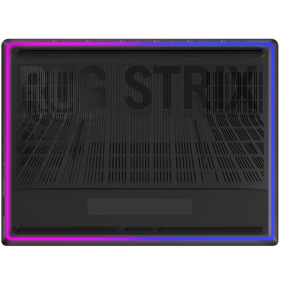 A large main feature product image of ASUS ROG Strix SCAR 18 (G835) - 18" 2.5K 240Hz, Ultra 9 290HX, RTX 5080, 32GB/1TB - Win 11 Gaming Notebook