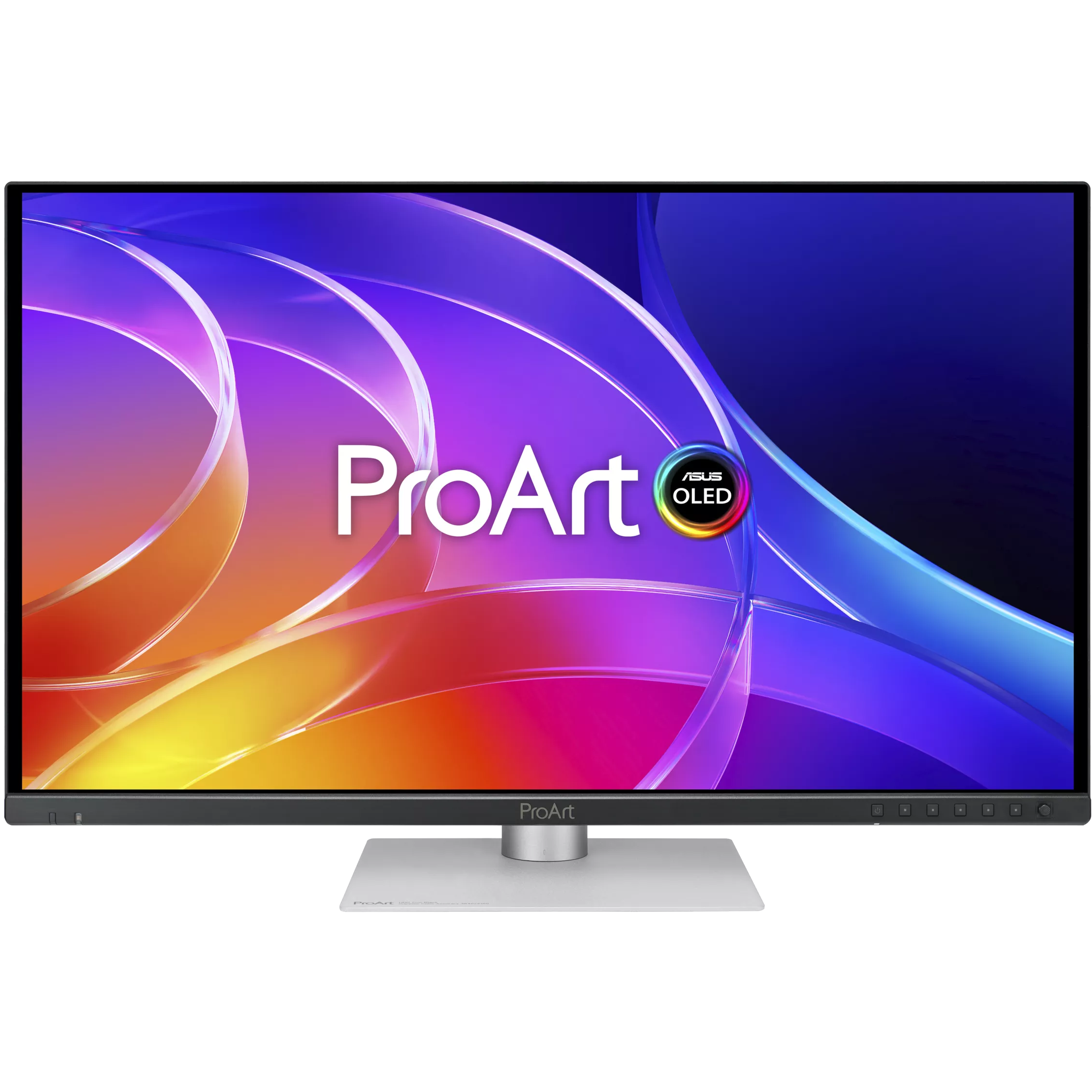 A large main feature product image of ASUS ProArt Display PA279CDV QD-OLED - 26.5" 4K 2160p 120Hz 0.1ms Professional Monitor