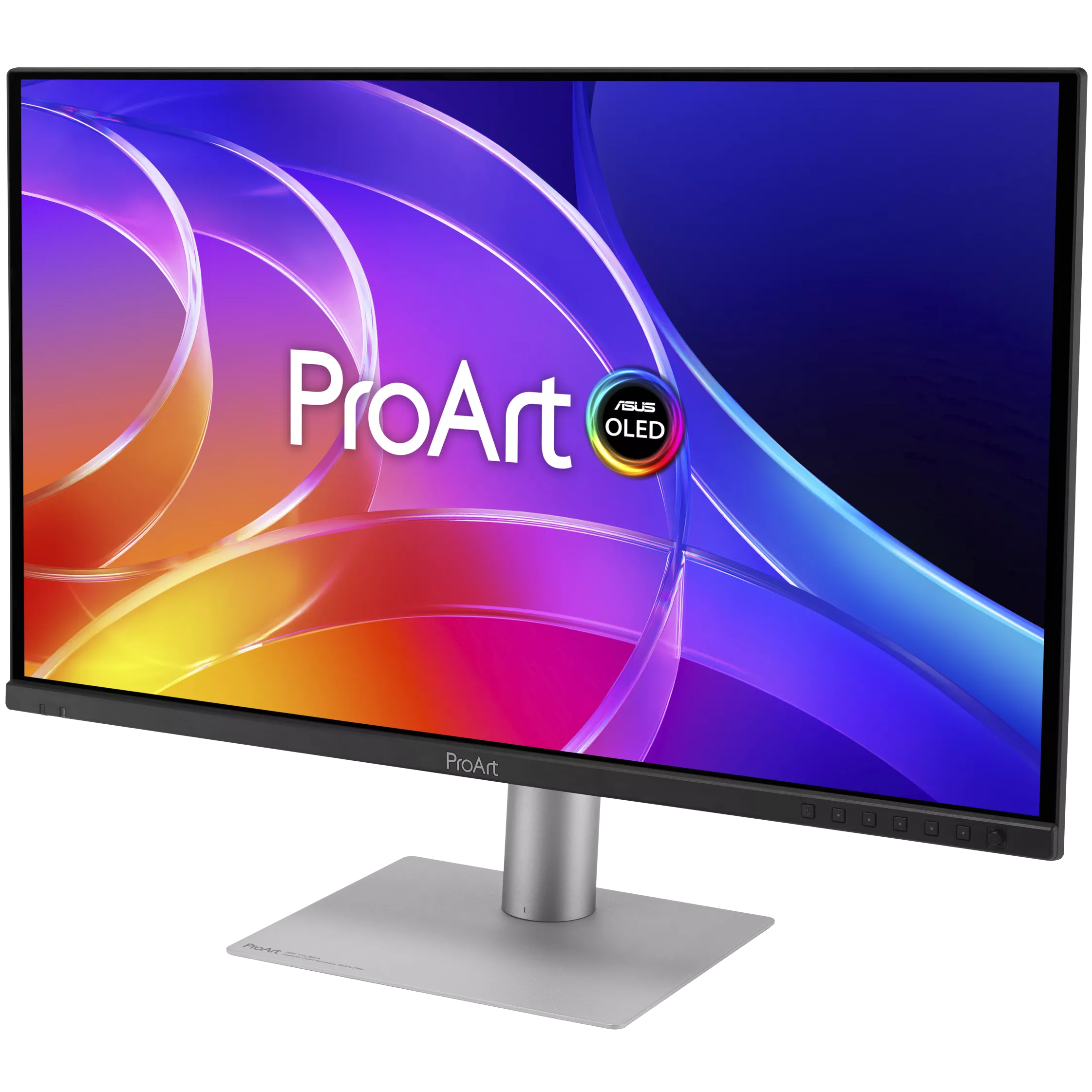 A large main feature product image of ASUS ProArt Display PA279CDV QD-OLED - 26.5" 4K 2160p 120Hz 0.1ms Professional Monitor