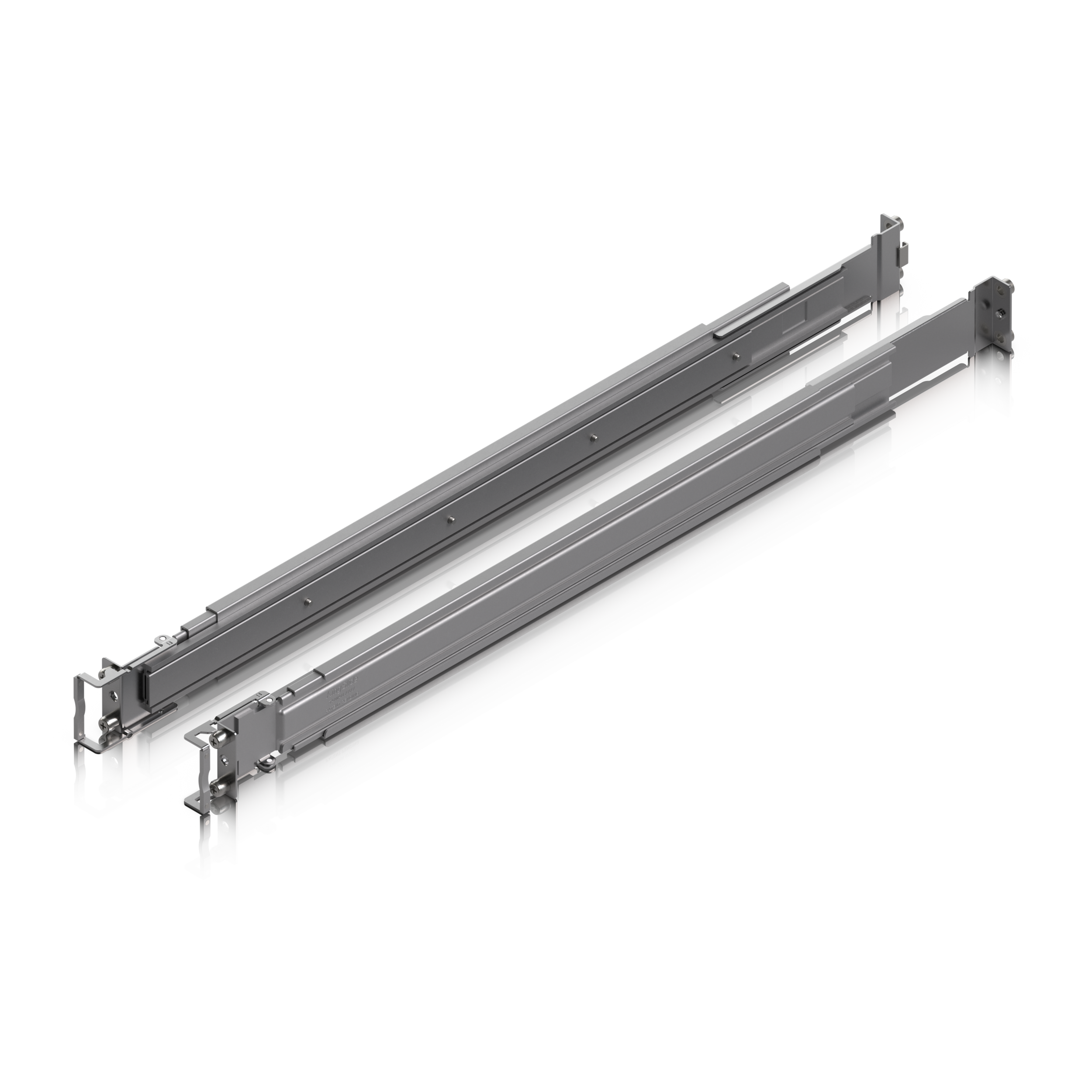 A large main feature product image of Ubiquiti UniFi Sliding Rack Rails