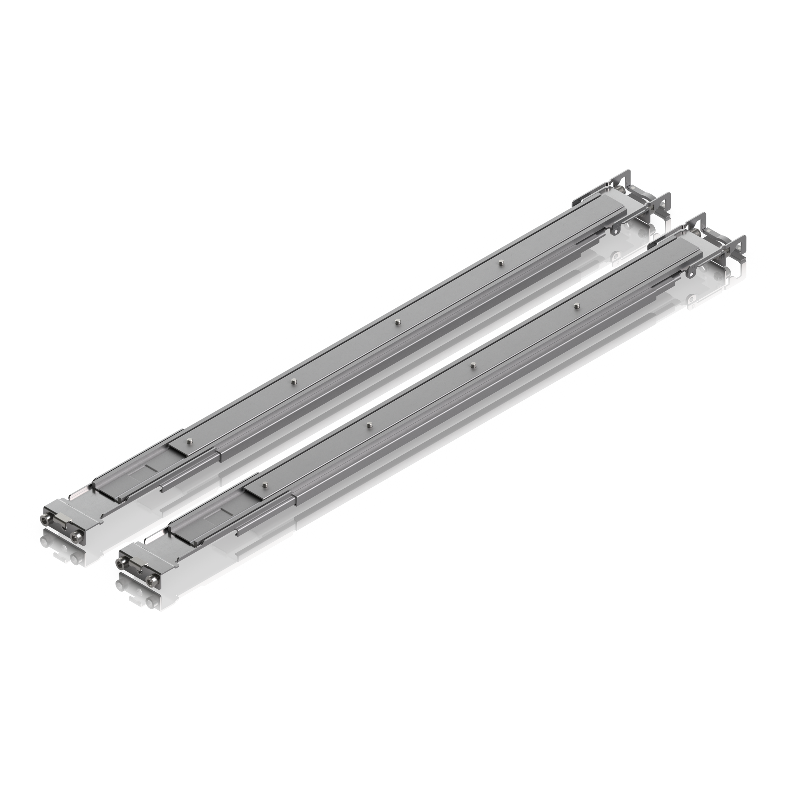 A large main feature product image of Ubiquiti UniFi Sliding Rack Rails