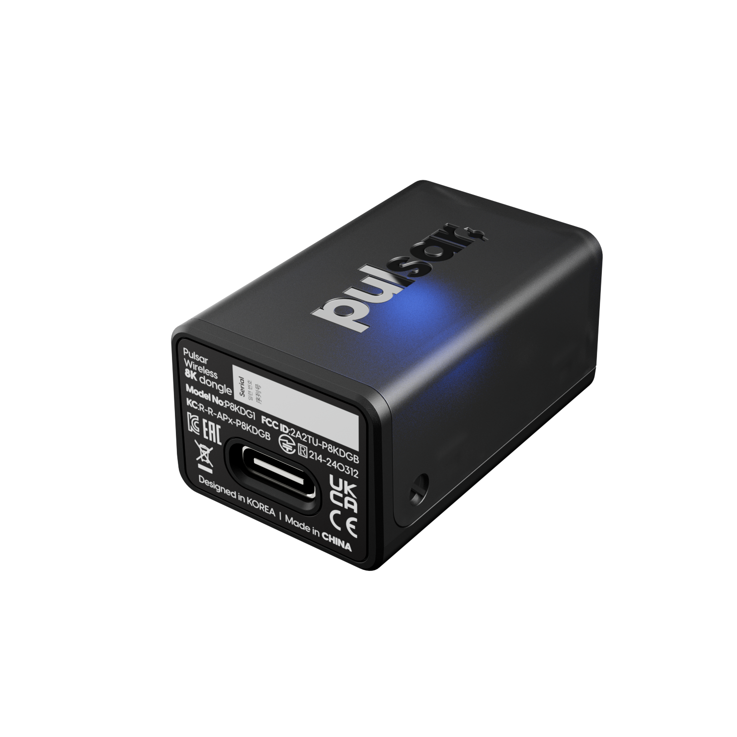 A large main feature product image of EX-DEMO Pulsar Wireless 8K Mouse Dongle
