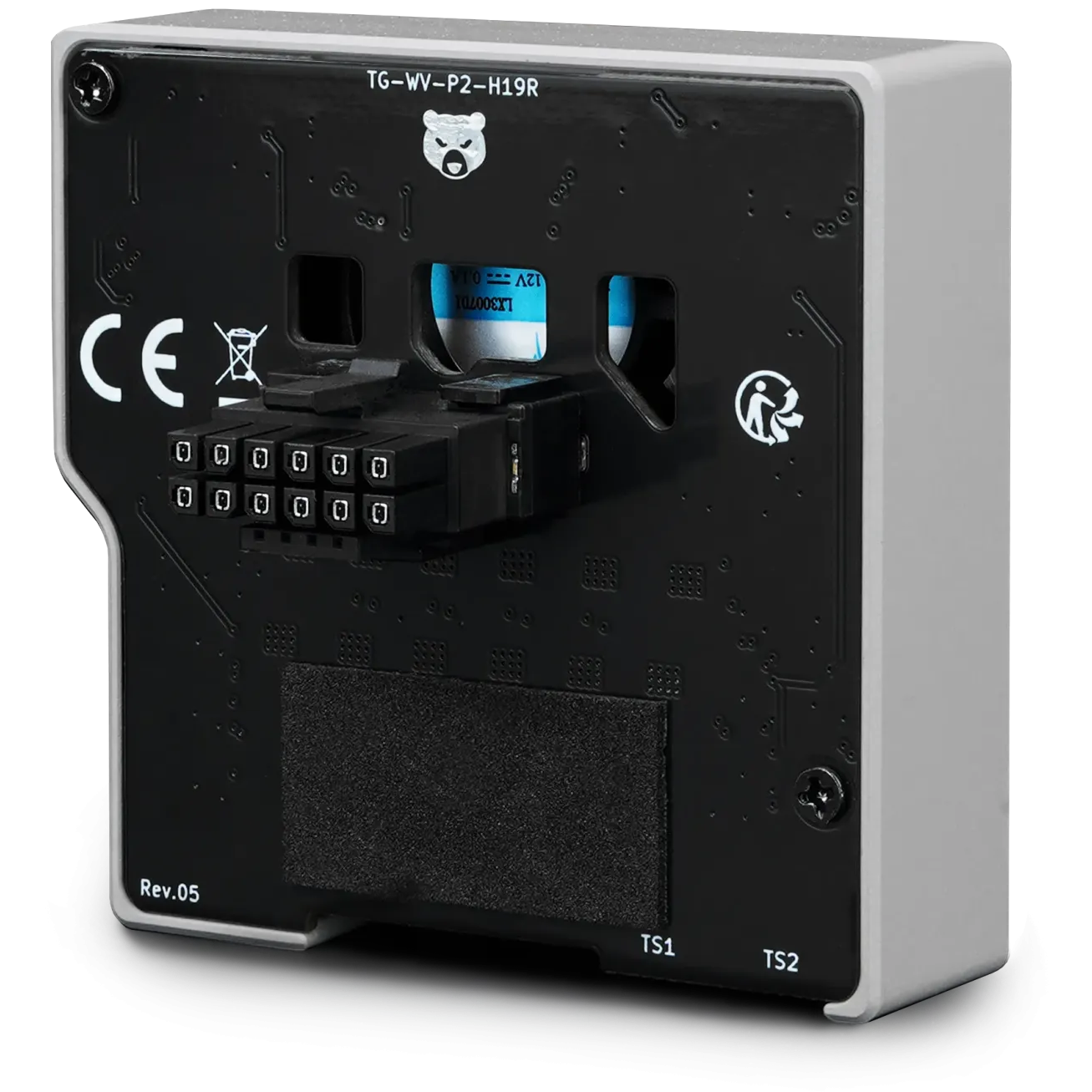 A large main feature product image of Thermal Grizzly WireView Pro II 12V-2x6 White Edition (Reverse)