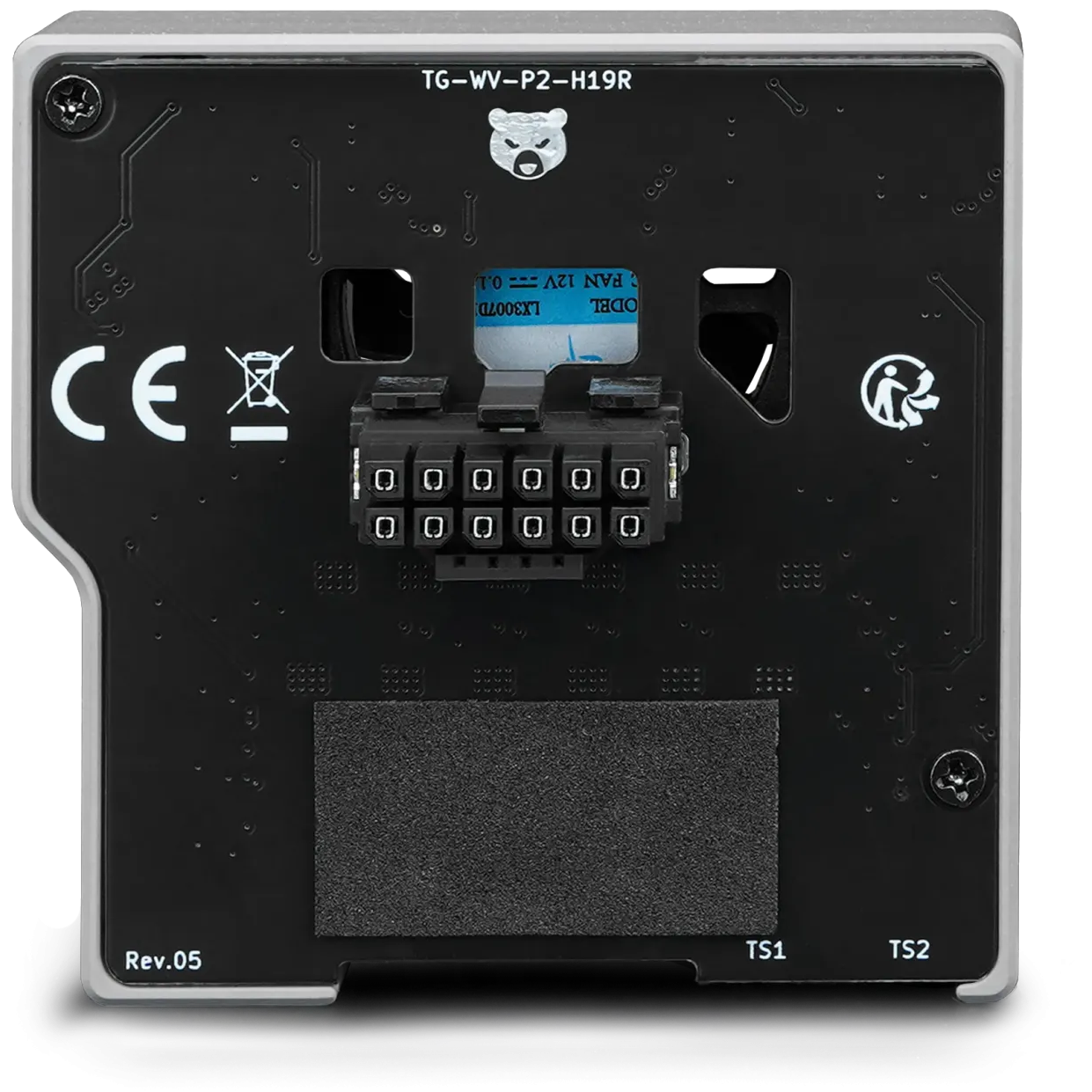 A large main feature product image of Thermal Grizzly WireView Pro II 12V-2x6 White Edition (Reverse)