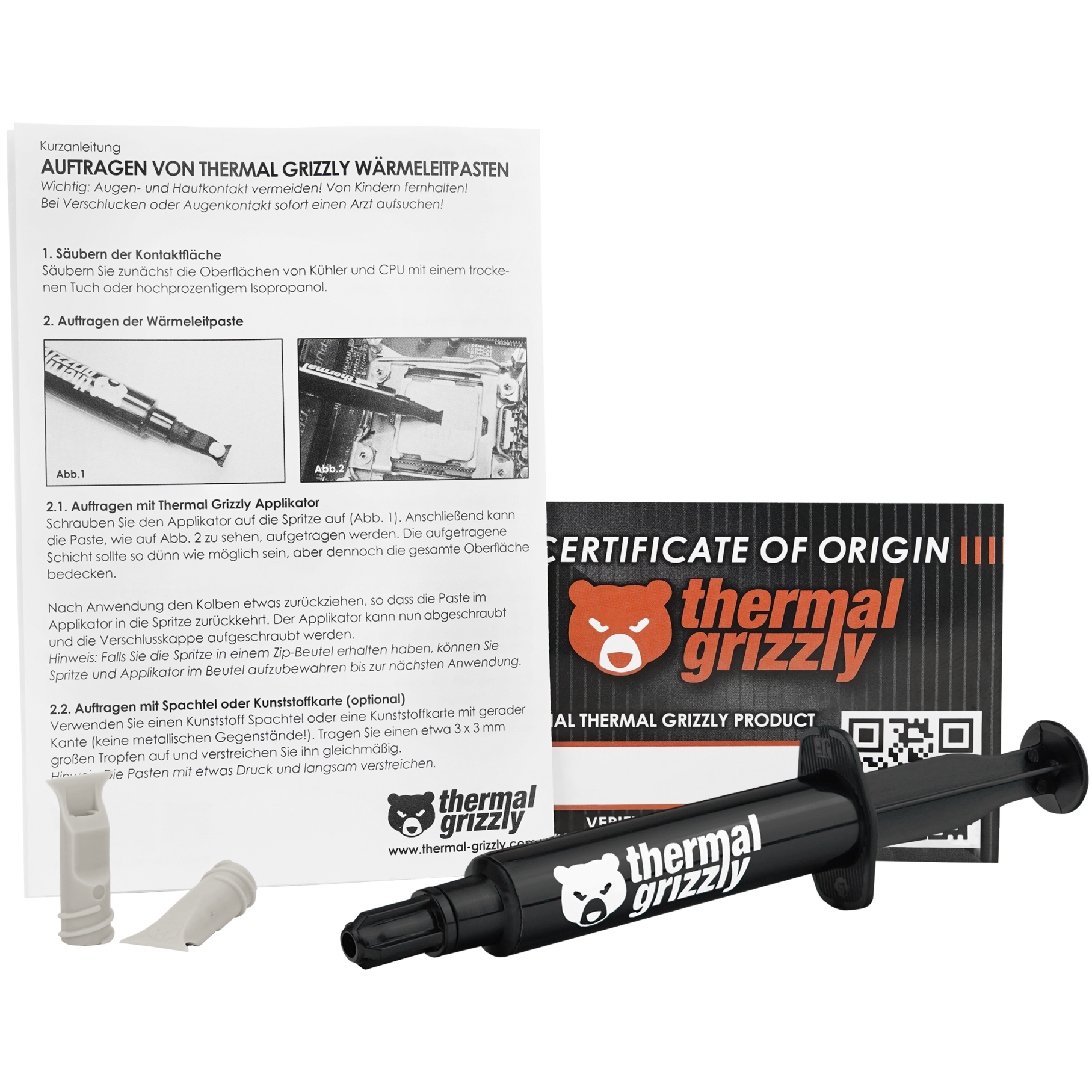 A large main feature product image of Thermal Grizzly Kryonaut Extreme - High Performance Thermal Compound (6g)
