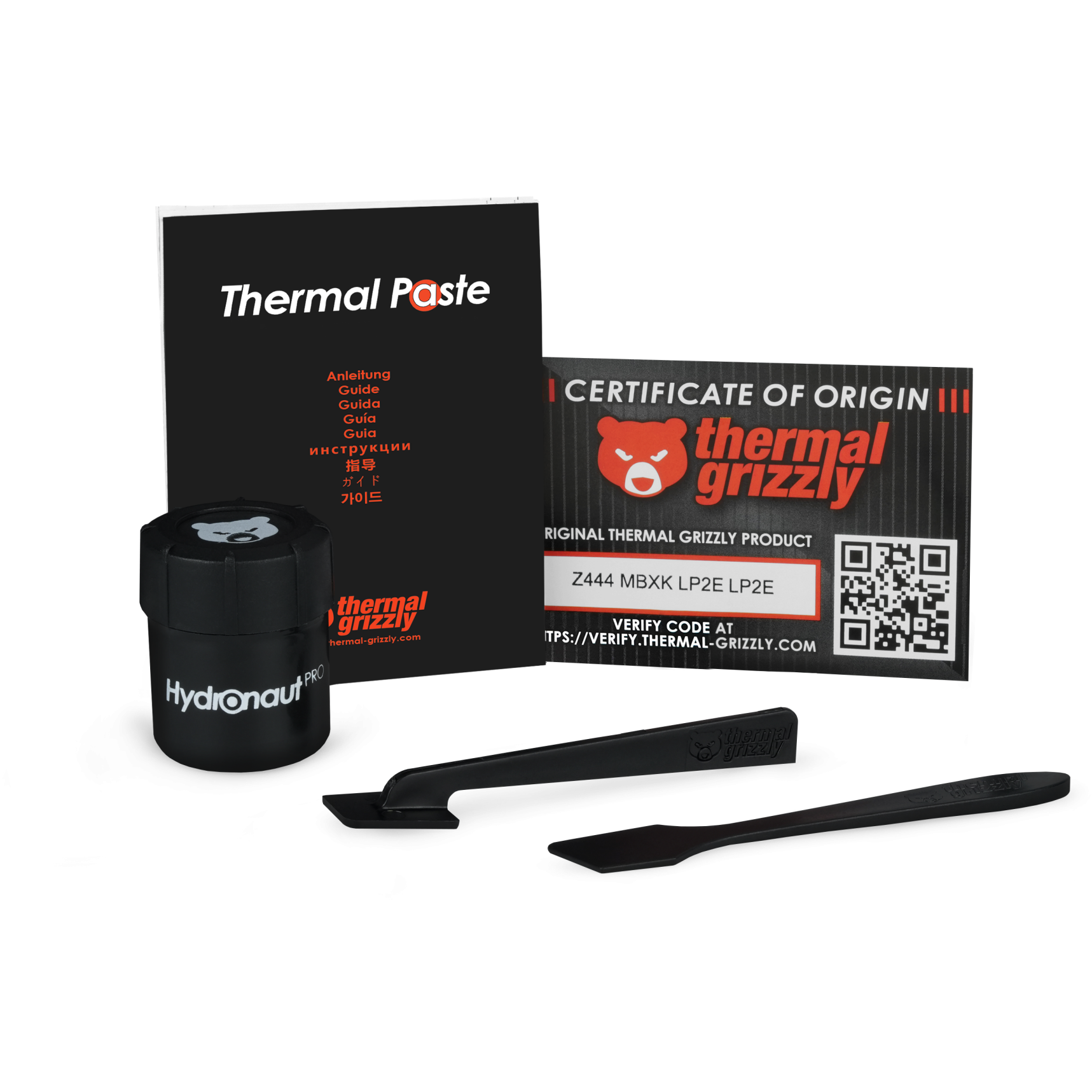 A large main feature product image of Thermal Grizzly Hydronaut Pro - Performance Thermal Compound (30g)