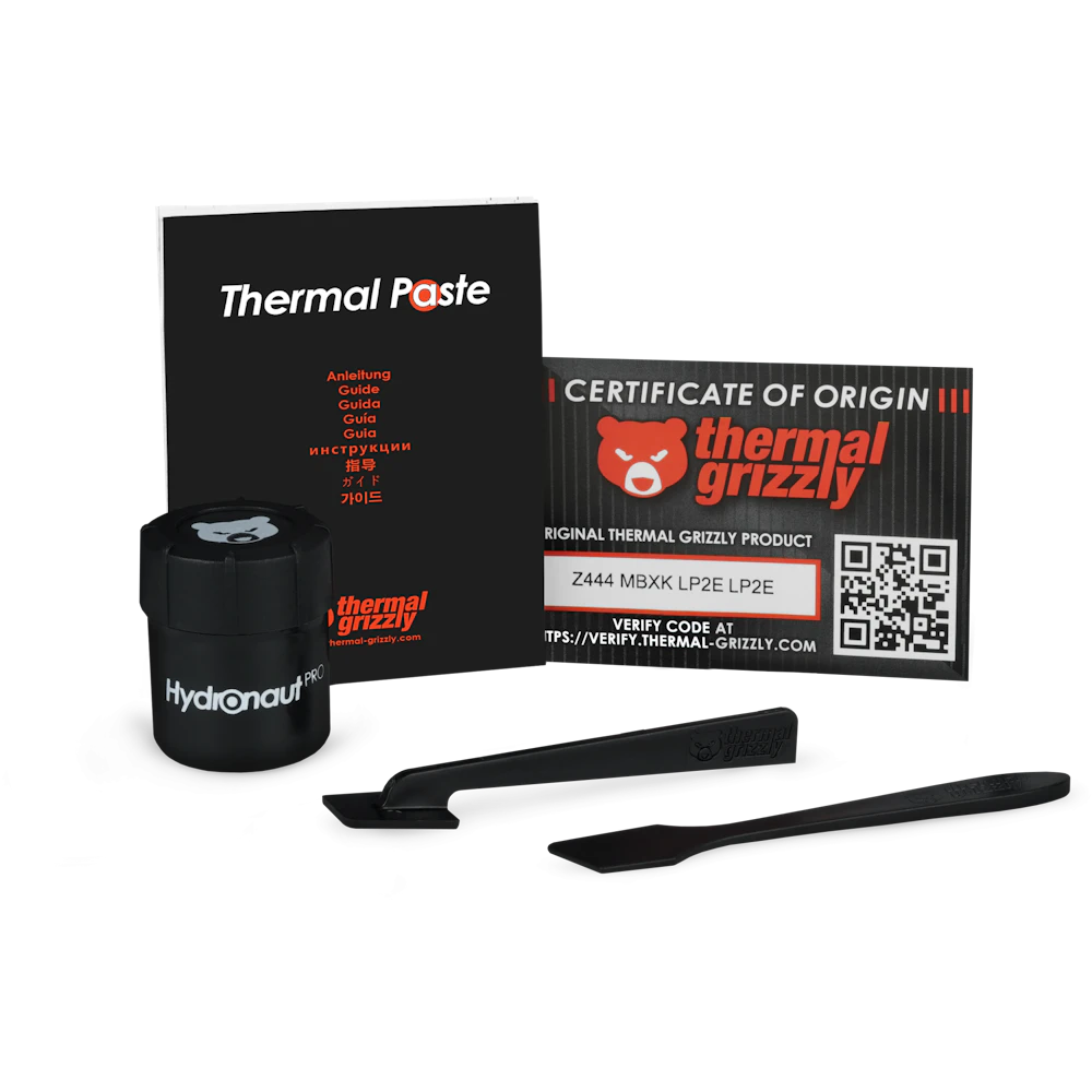 A large main feature product image of Thermal Grizzly Hydronaut Pro - Performance Thermal Compound (30g)