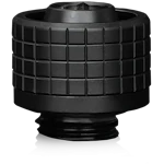 A small tile product image of Thermal Grizzly DeltaMate ST16 - G1/4" 16mm Soft Tube Compression Fitting 6-Pack (Black)