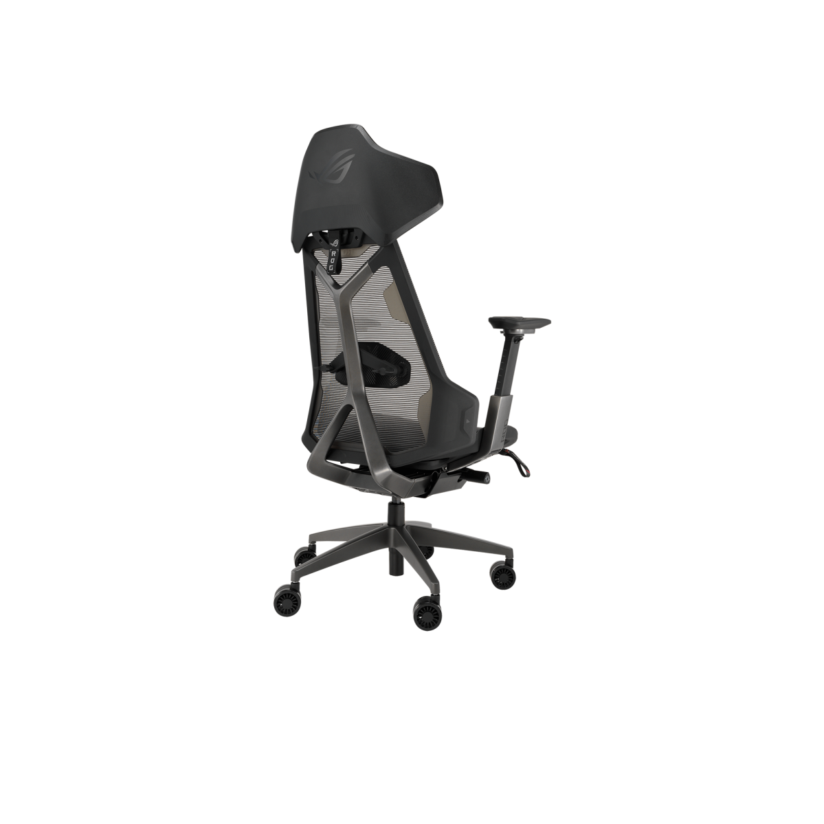 A large main feature product image of EX-DEMO ASUS ROG Destrier Ergo Gaming Chair