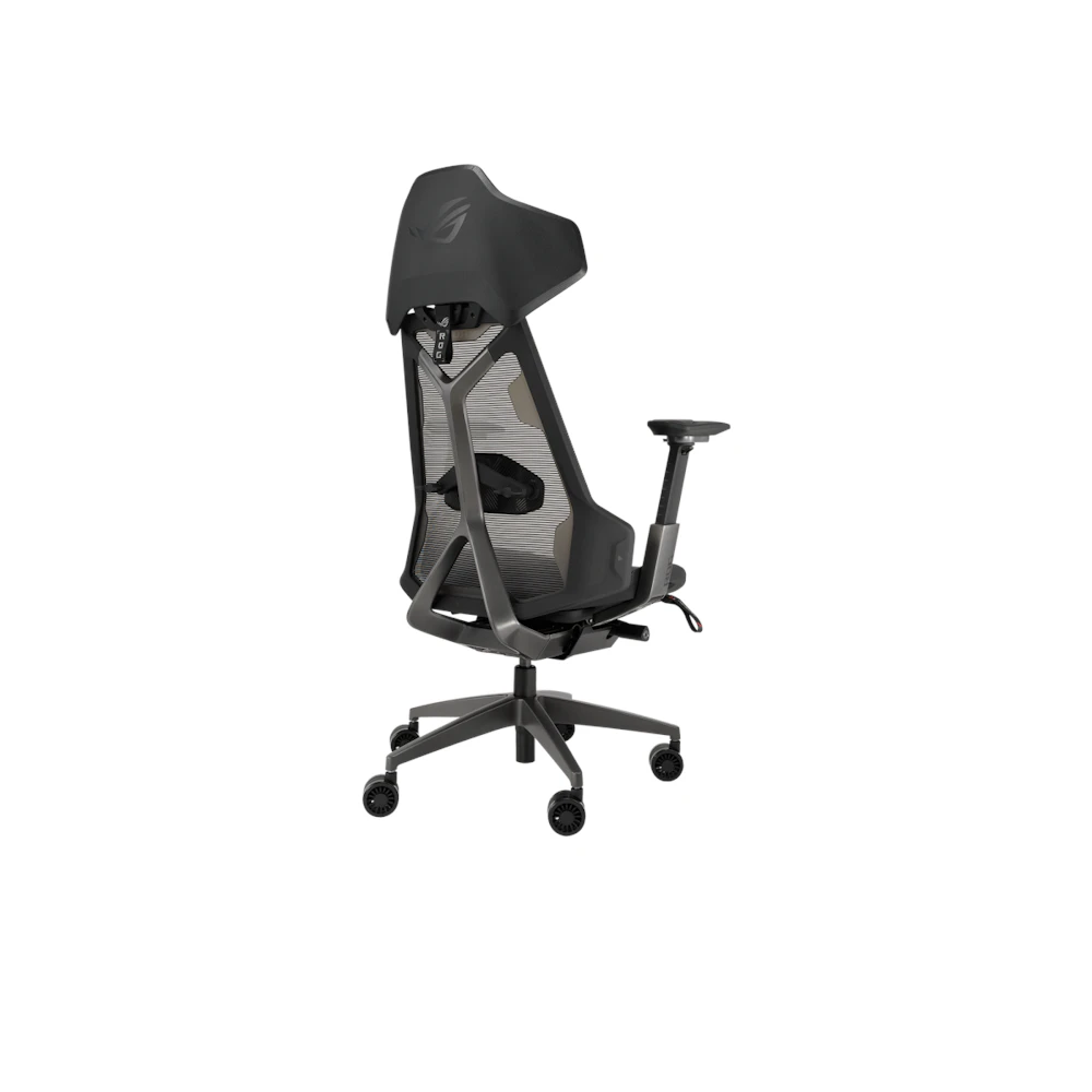A large main feature product image of EX-DEMO ASUS ROG Destrier Ergo Gaming Chair