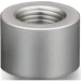 A product image of Thermal Grizzly DeltaMate Extender FF14 - G1/4" 14mm Female-Female Joiner Fitting (Nickel)