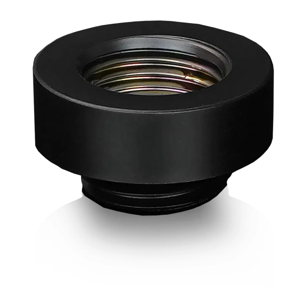 A large main feature product image of Thermal Grizzly DeltaMate Extender MF7 - G1/4" 7mm Extension Fitting 6-Pack (Black)