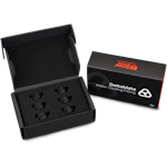 A small tile product image of Thermal Grizzly DeltaMate Extender MF7 - G1/4" 7mm Extension Fitting 6-Pack (Black)
