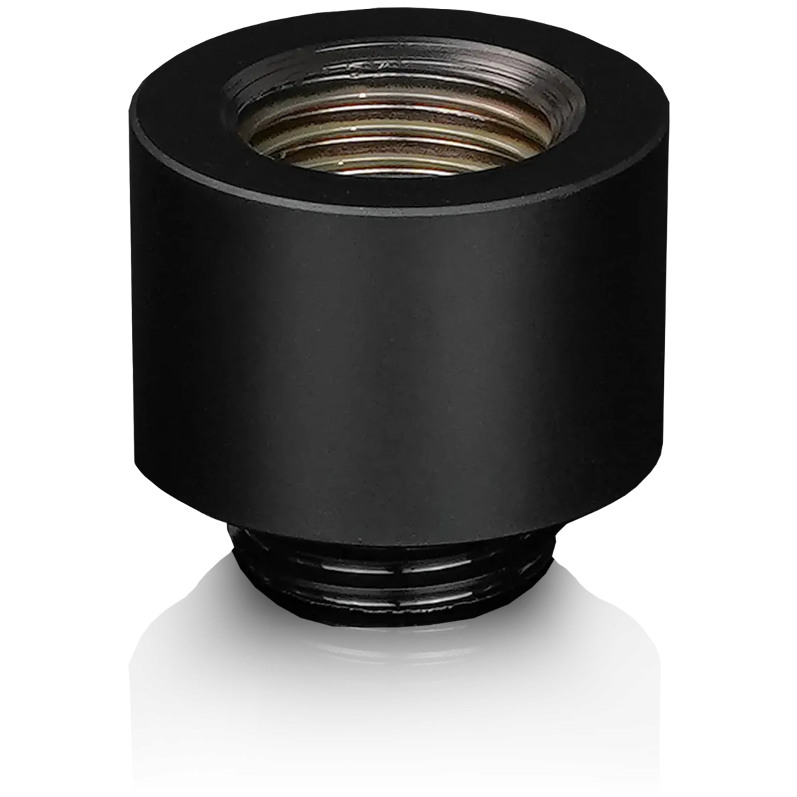 A large main feature product image of Thermal Grizzly DeltaMate Extender MF14 - G1/4" 14mm Extension Fitting 6-Pack (Black)
