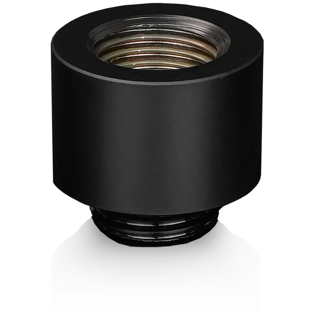 A large main feature product image of Thermal Grizzly DeltaMate Extender MF14 - G1/4" 14mm Extension Fitting 6-Pack (Black)