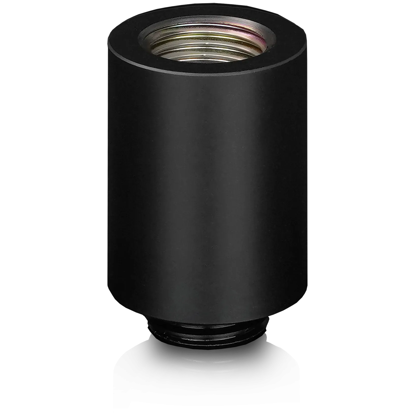 A large main feature product image of Thermal Grizzly DeltaMate Extender MF28 - G1/4" 28mm Extension Fitting (Black)