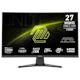 A small tile product image of EX-DEMO MSI MAG 275CQF E18 - 27" Curved 1440p 180Hz 0.5ms Fast VA Gaming Monitor