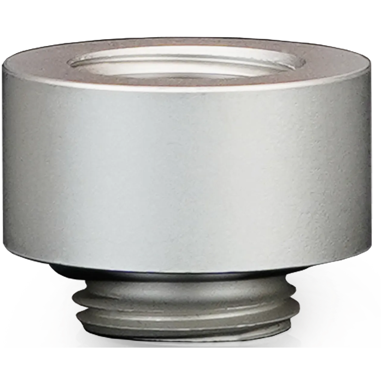 A large main feature product image of Thermal Grizzly DeltaMate Extender MF10 - G1/4" 10mm Extension Fitting 6-Pack (Nickel)