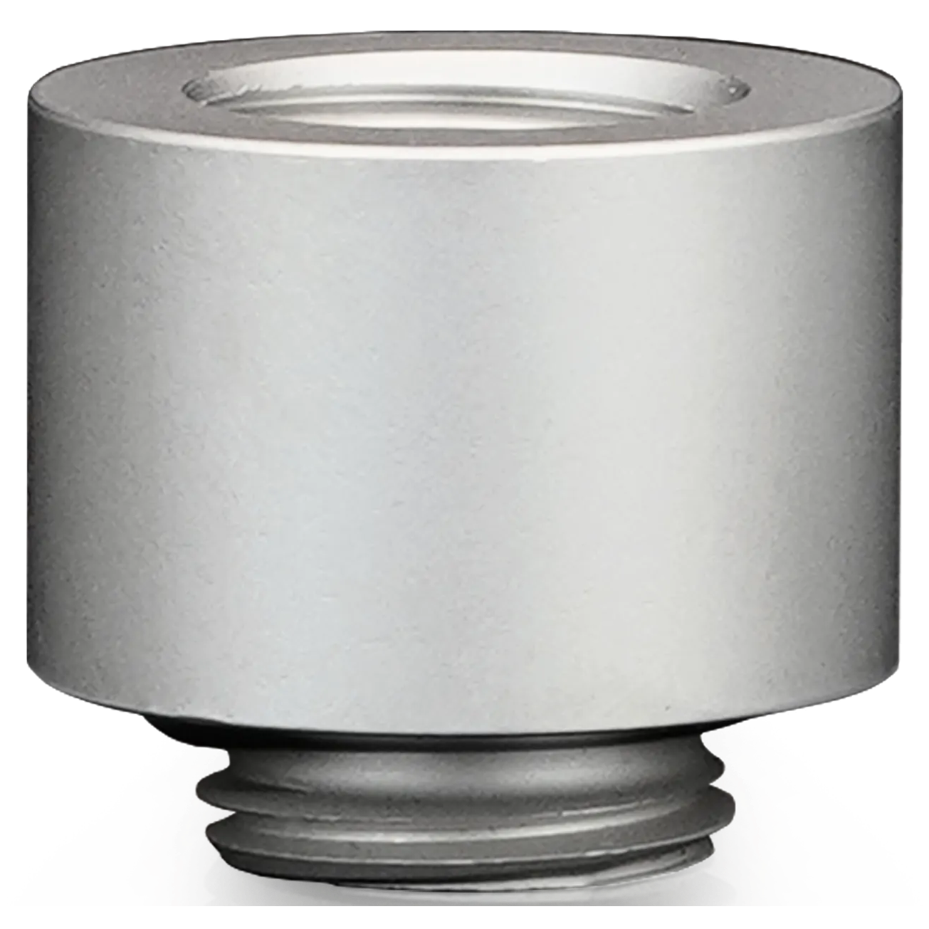 A large main feature product image of Thermal Grizzly DeltaMate Extender MF14 - G1/4" 14mm Extension Fitting 6-Pack (Nickel)