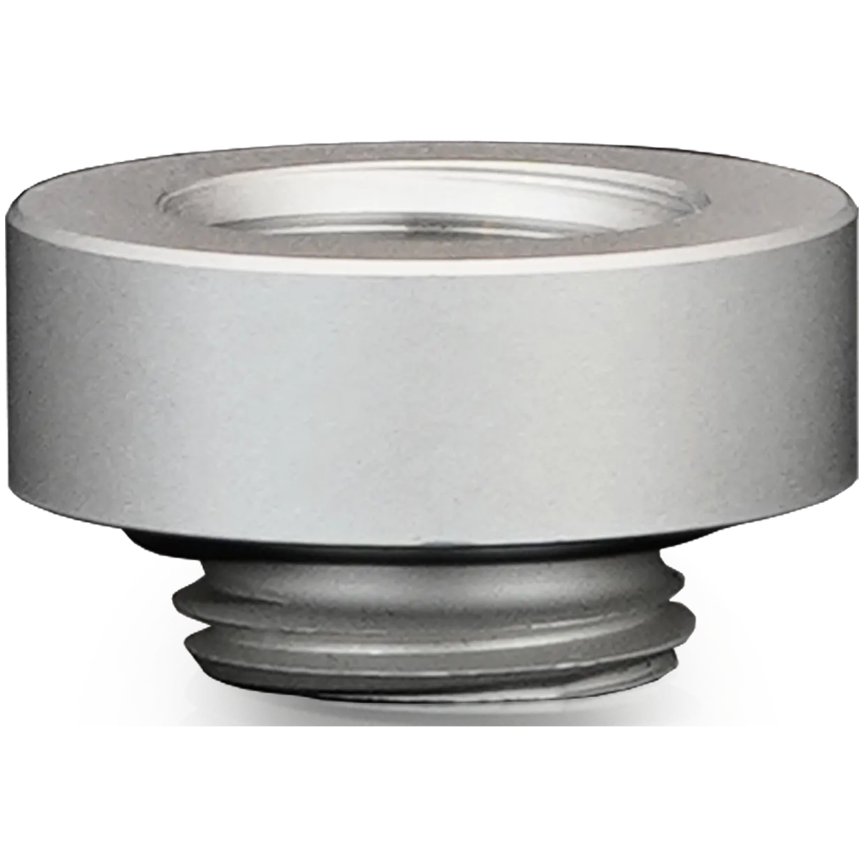 A large main feature product image of Thermal Grizzly DeltaMate Extender MF7 - G1/4" 7mm Extension Fitting 6-Pack (Nickel)