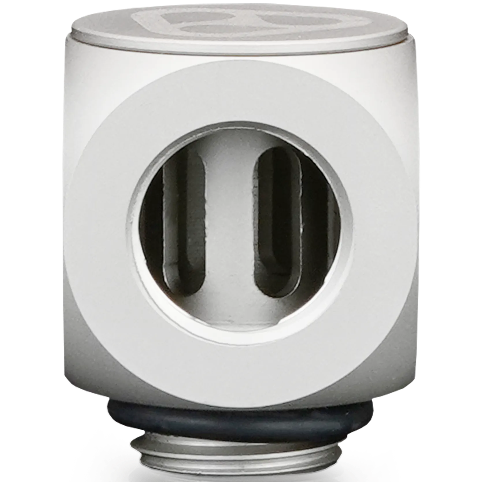 A large main feature product image of Thermal Grizzly DeltaMate Rotary - G1/4" 90 Degree Rotary Fitting 6-Pack (Nickel)