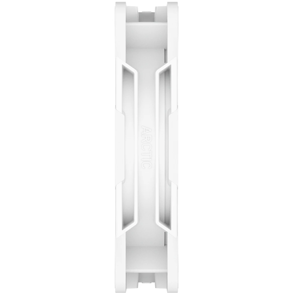 A large main feature product image of EX-DEMO ARCTIC P14 Pro Reverse ARGB 140mm Performance PWM Fan 3-Pack (White)
