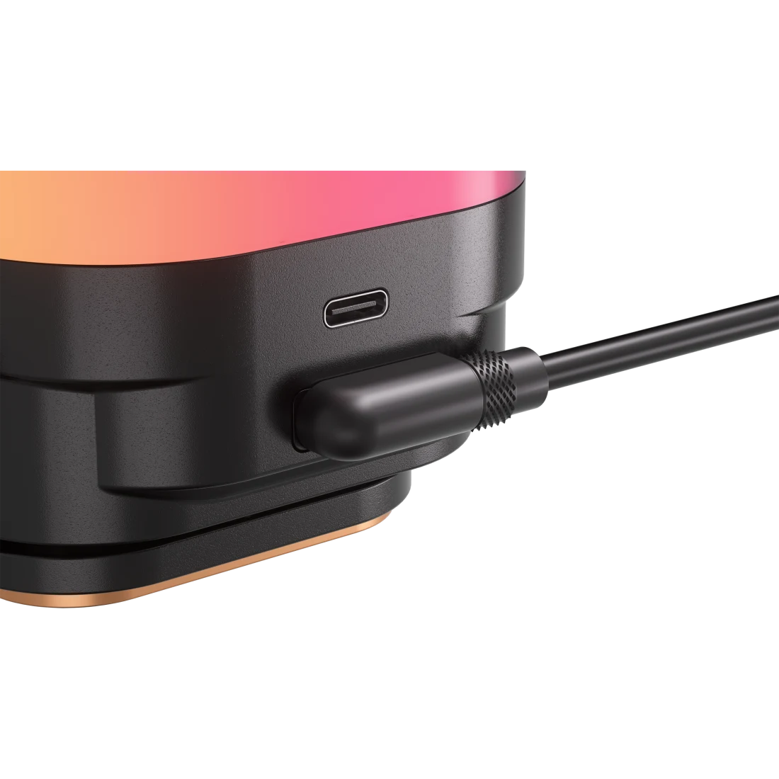 A large main feature product image of EX-DEMO Corsair iCUE LINK TITAN 360 RX LCD - 360mm AIO Liquid CPU Cooler (Black)