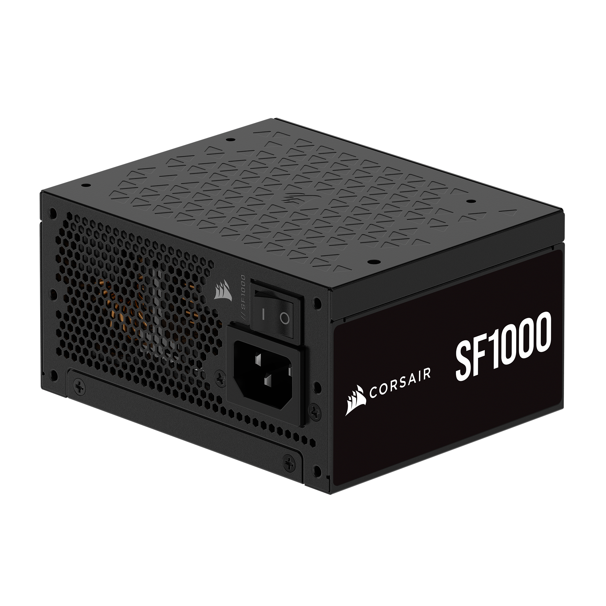 A large main feature product image of EX-DEMO Corsair SF1000 - 1000W Platinum SFX Modular PSU