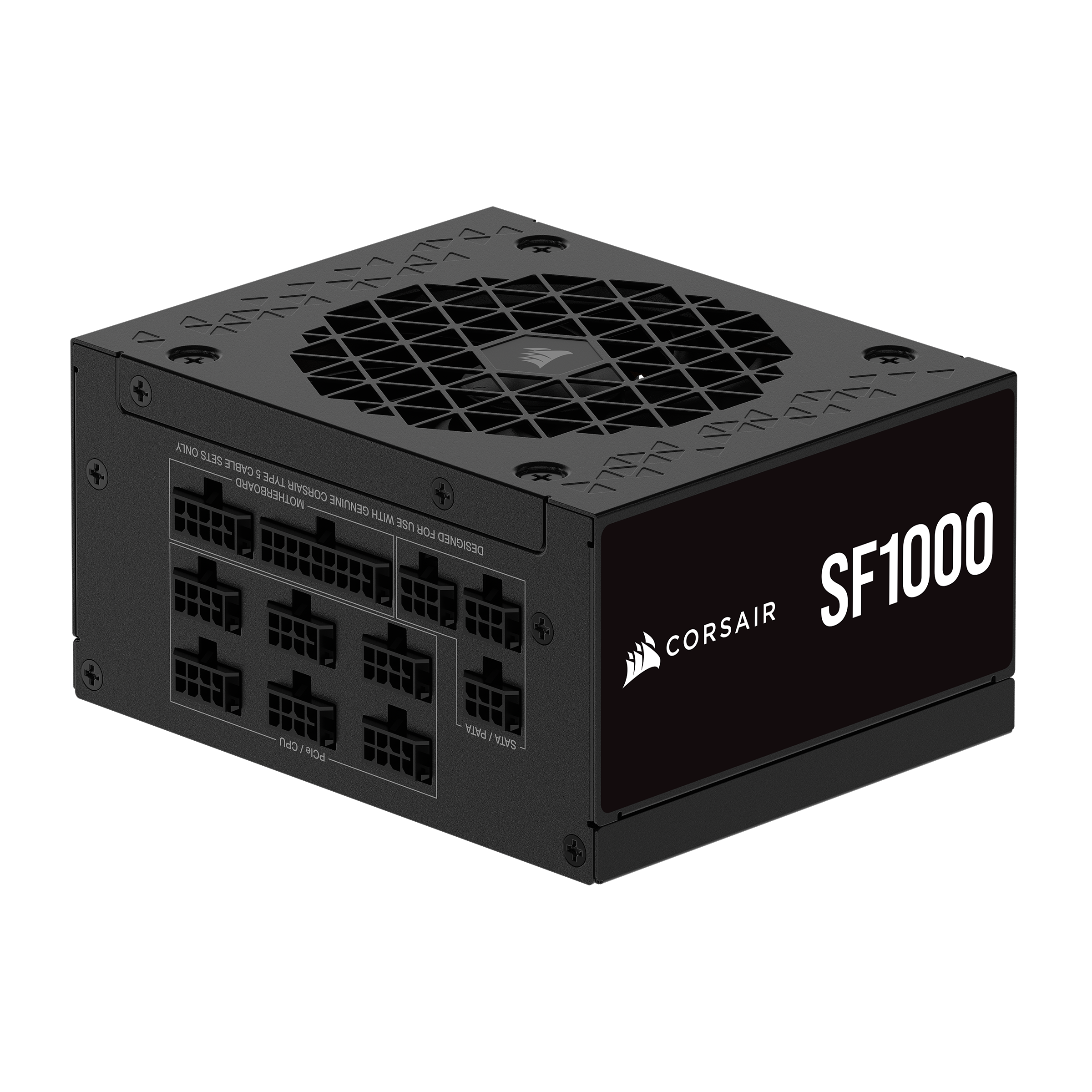 A large main feature product image of EX-DEMO Corsair SF1000 - 1000W Platinum SFX Modular PSU