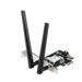 A product image of EX-DEMO ASUS PCE-BE6500 Wireless-BE6500 6GHz WiFi7 PCIe Adapter with Bluetooth 5.4 (OEM Packaging)