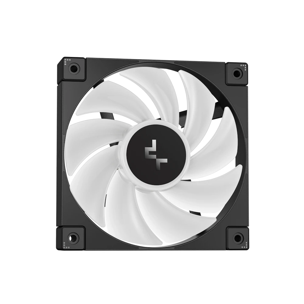 A large main feature product image of EX-DEMO DeepCool LT240 ARGB AIO Liquid CPU Cooler (Black)