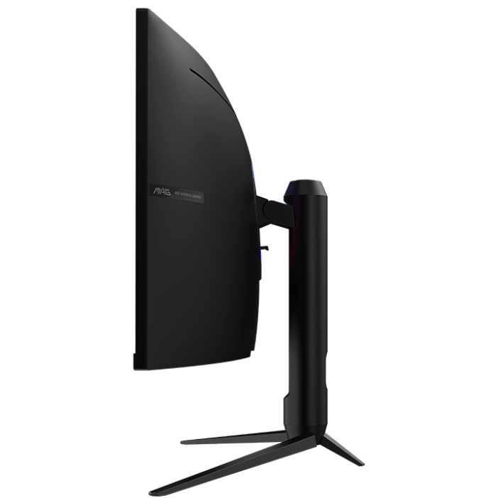 A large main feature product image of EX-DEMO MSI MAG 342CQRF E20 - 34" Curved 1440p 200Hz 0.5ms Rapid VA Gaming Monitor