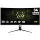 A small tile product image of EX-DEMO MSI MAG 342CQRF E20 - 34" Curved 1440p 200Hz 0.5ms Rapid VA Gaming Monitor