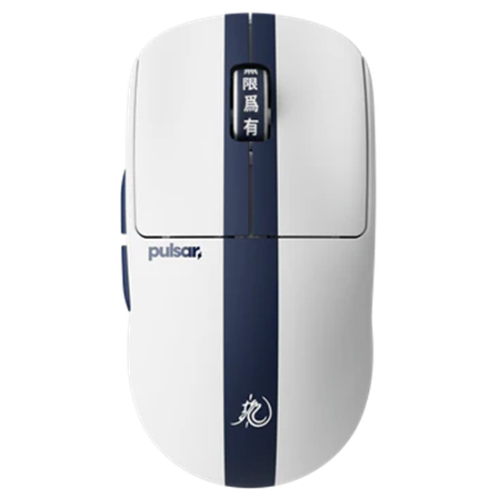 A large main feature product image of EX-DEMO Pulsar X2 CrazyLight Medium - 39g Ultra-Lightweight 8K Wireless Gaming Mouse (Bruce Lee 85TH Edition)
