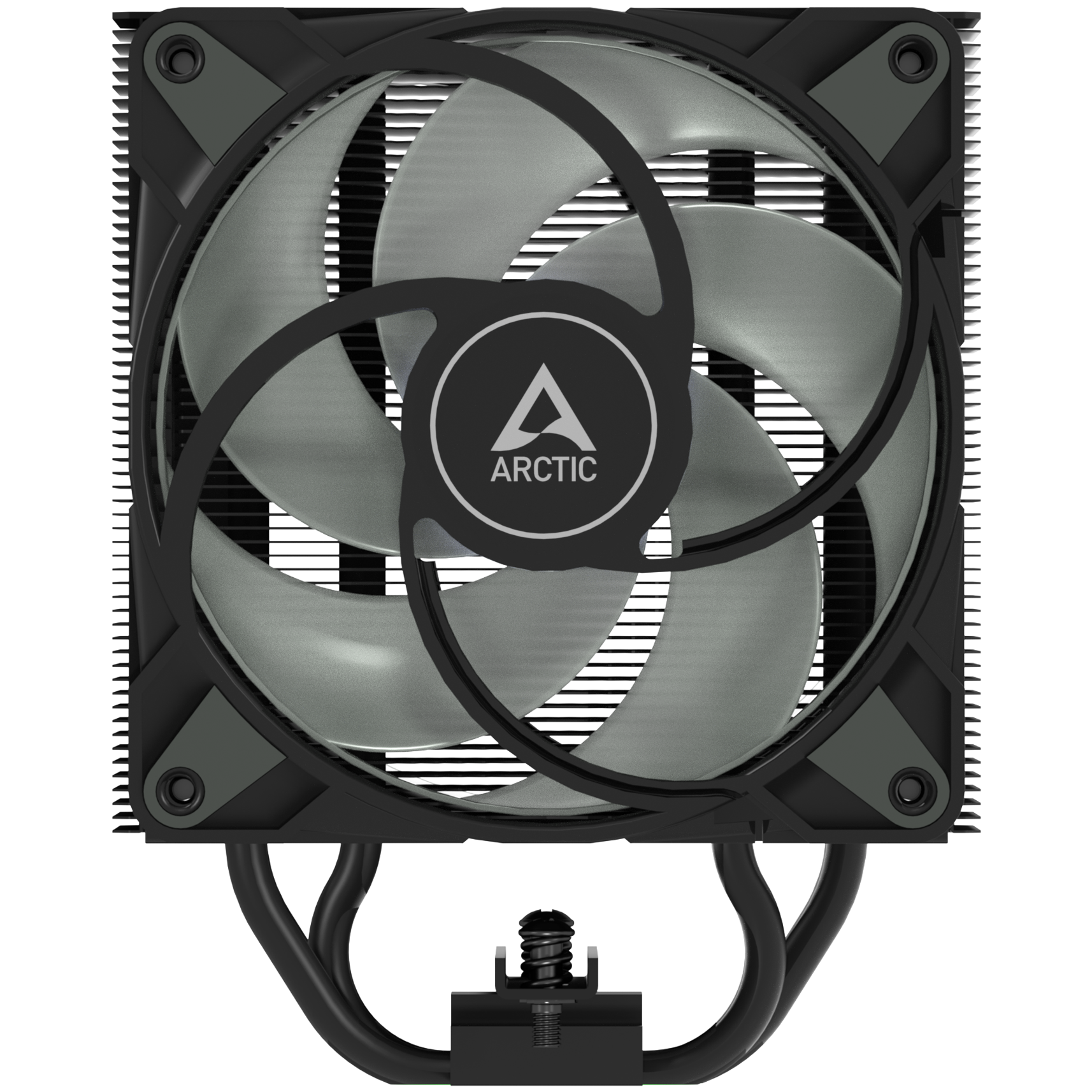 A large main feature product image of EX-DEMO ARCTIC Freezer 36 ARGB CPU Cooler (Black)