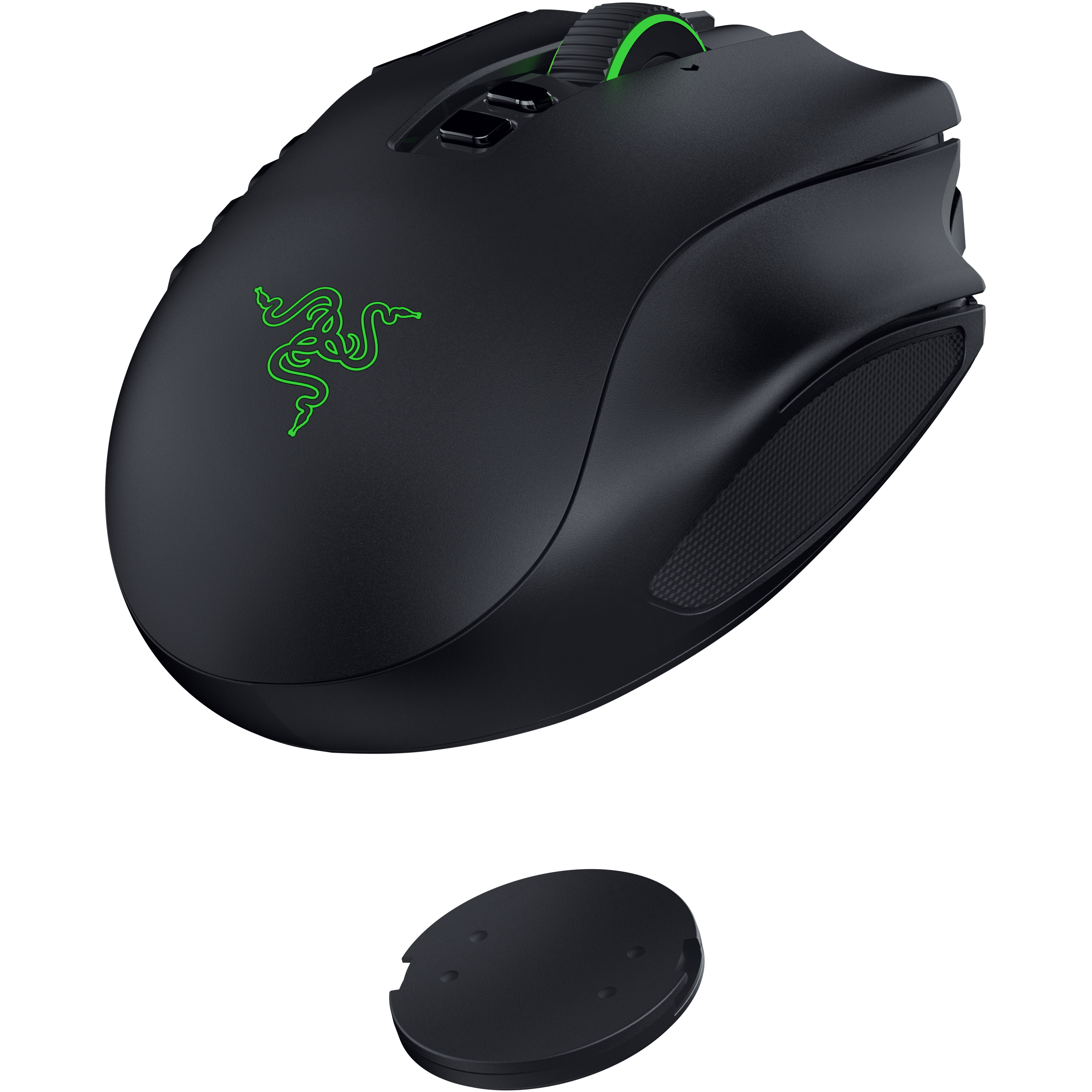 A large main feature product image of Razer Naga V3 Pro - Wireless MMO Gaming Mouse