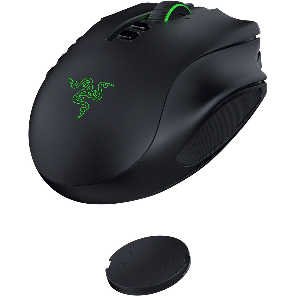 A large main feature product image of Razer Naga V3 Pro - Wireless MMO Gaming Mouse