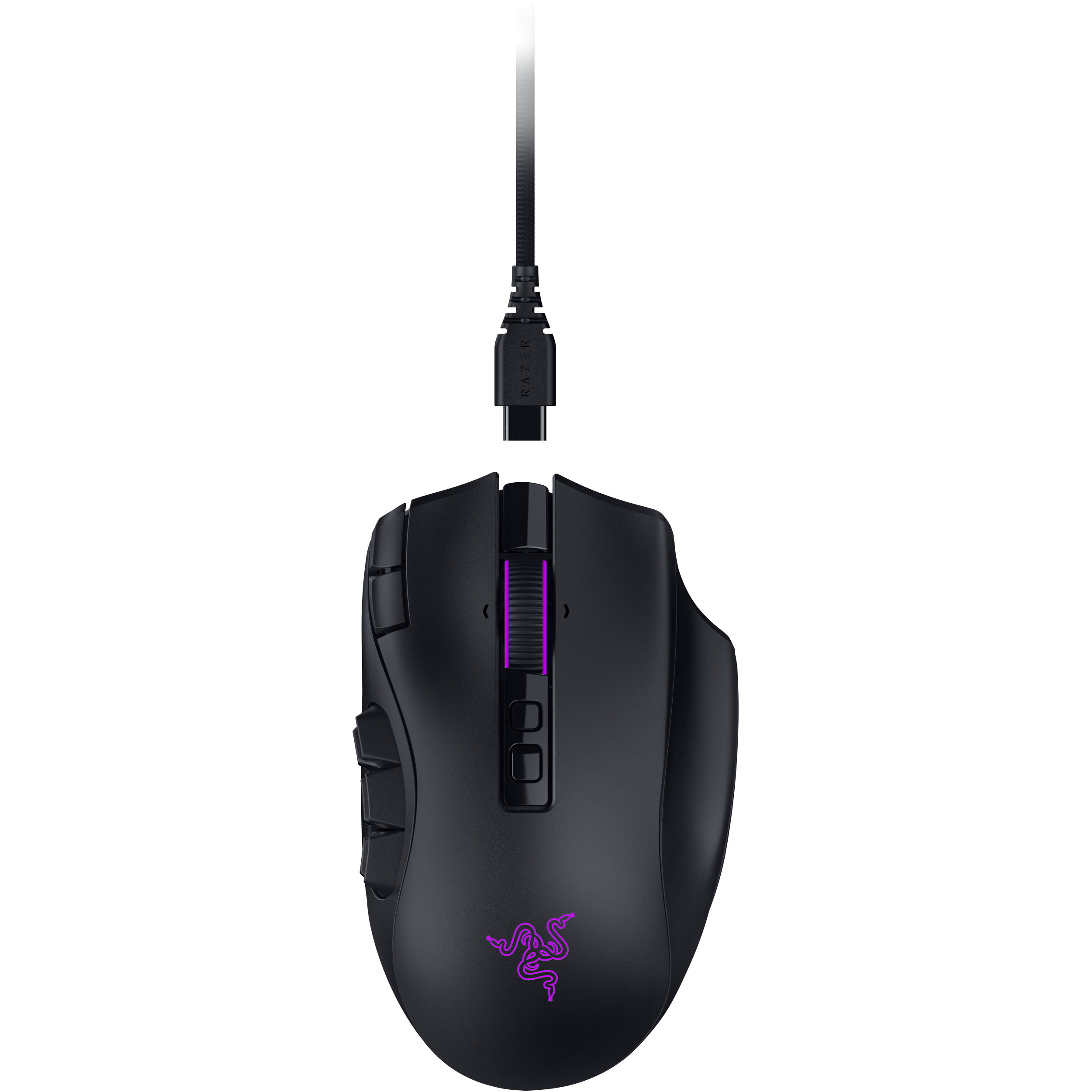 A large main feature product image of Razer Naga V3 Pro - Wireless MMO Gaming Mouse
