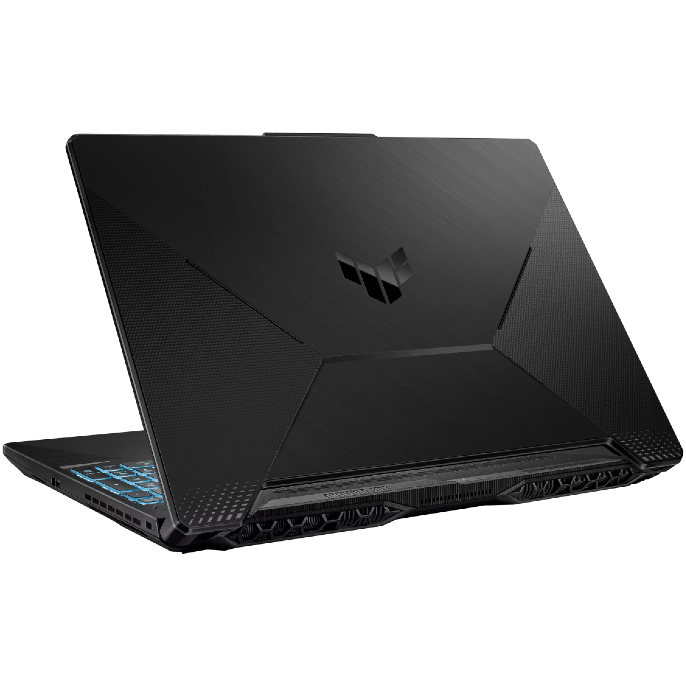 A large main feature product image of #PCR ASUS TUF Gaming A15 (FA506) - 15.6" 144Hz, Ryzen 7 8845HS, RTX 3050, 16GB/512GB - Win 11 Notebook