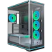 A product image of Montech TG3 Curved ARGB Mid Tower Case (Black)