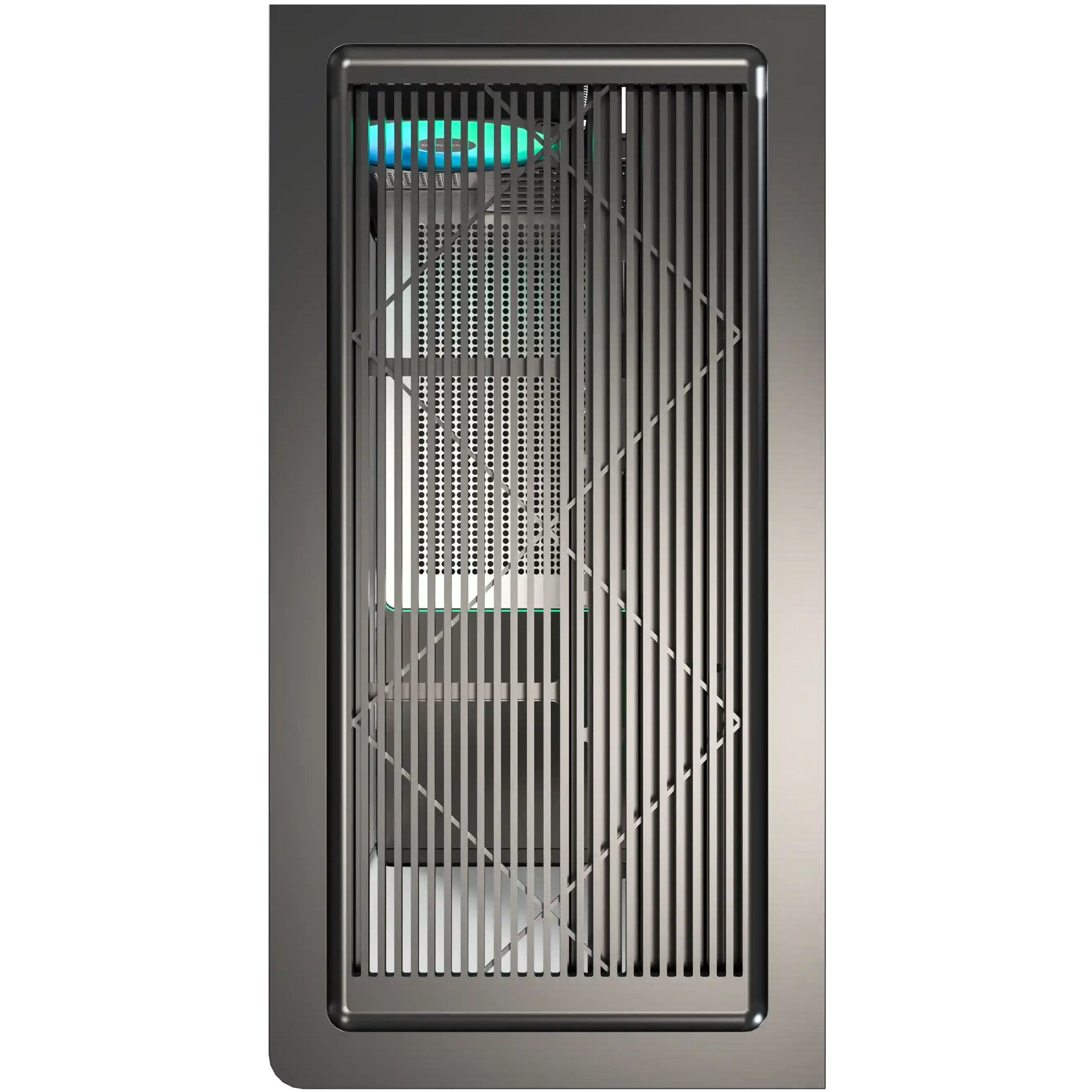 A large main feature product image of Montech TG3 Curved ARGB Mid Tower Case (Black)