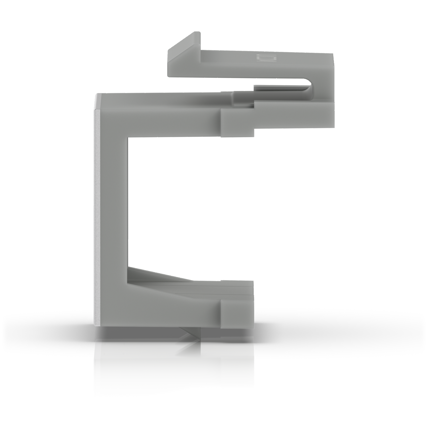 A large main feature product image of Ubiquiti UniFi Keystone Blank Insert Pass-Through 12-Pack