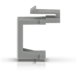A small tile product image of Ubiquiti UniFi Keystone Blank Insert Pass-Through 12-Pack