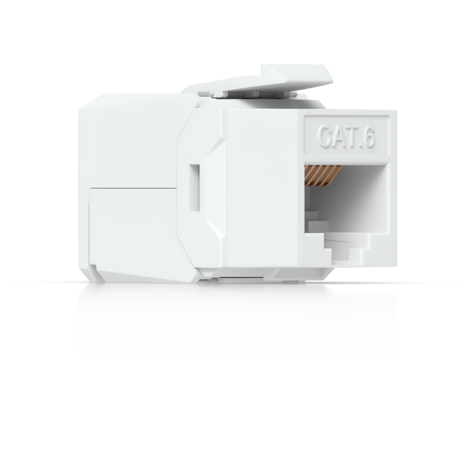 A large main feature product image of Ubiquiti UniFi Keystone Jack Cat6 12-Pack