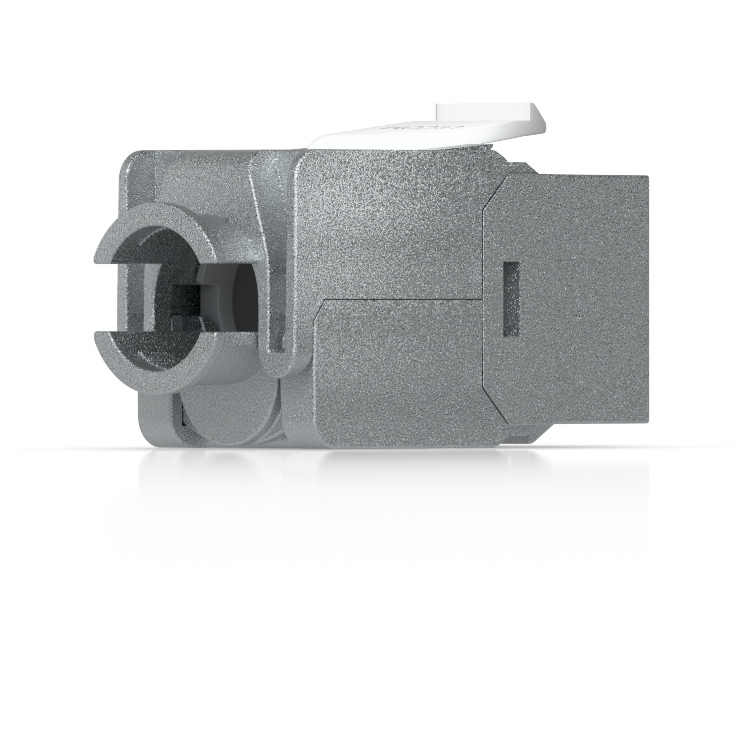 A large main feature product image of Ubiquiti UniFi Keystone Jack Cat6A 12-Pack