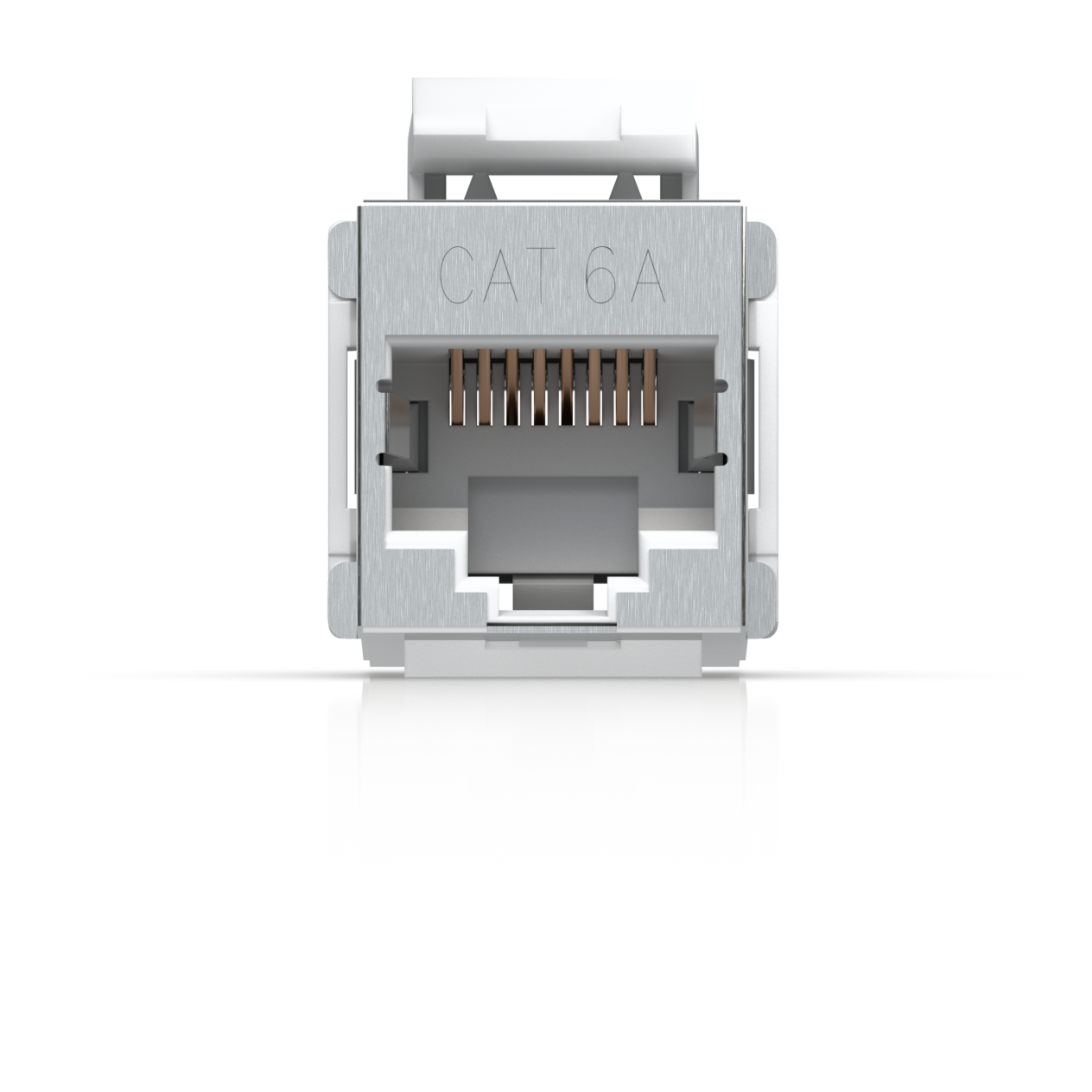 A large main feature product image of Ubiquiti UniFi Keystone Coupler Cat6A 12-Pack