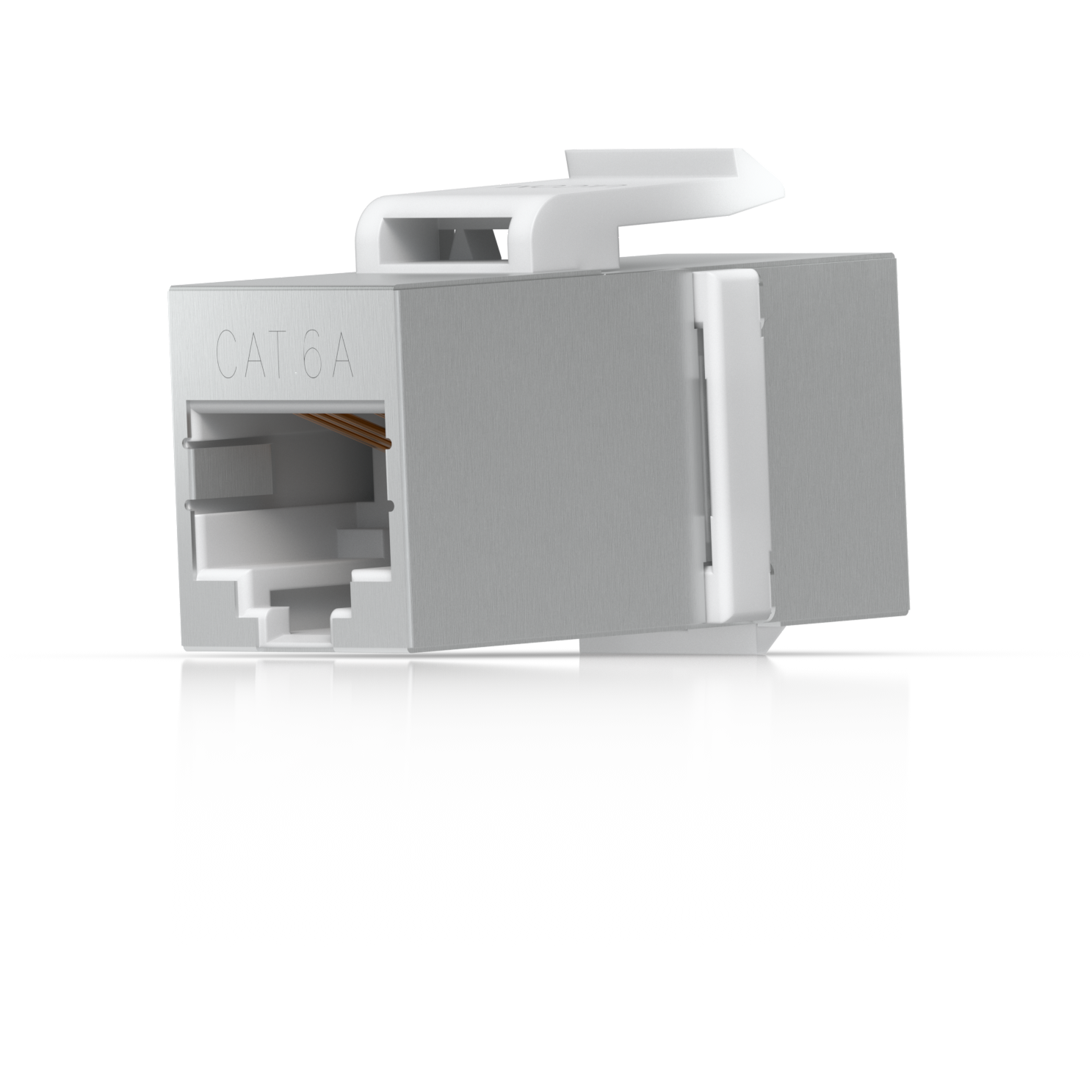 A large main feature product image of Ubiquiti UniFi Keystone Coupler Cat6A 12-Pack